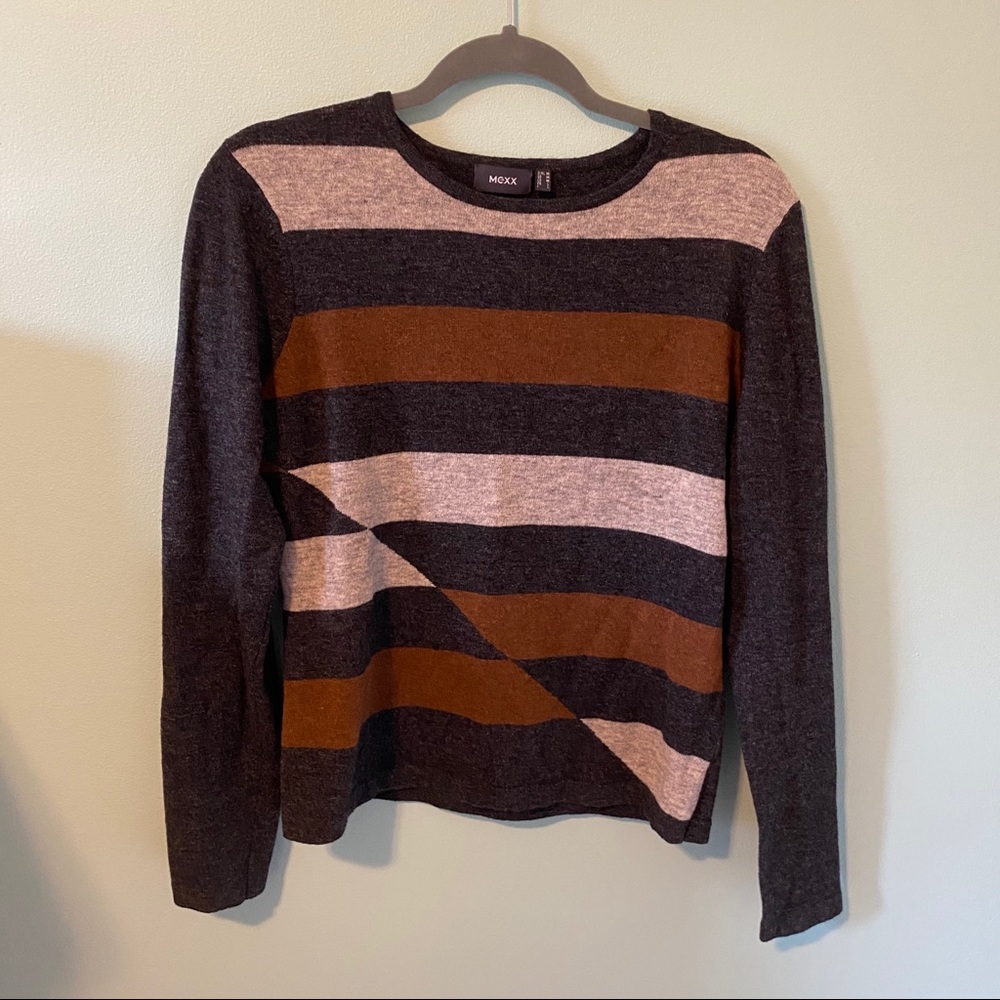 Mexx Colourblock Striped Sweater